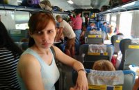 Части пассажиров поезда Одесса - Киев пришлось ехать стоя из-за поломки "Тарпана"