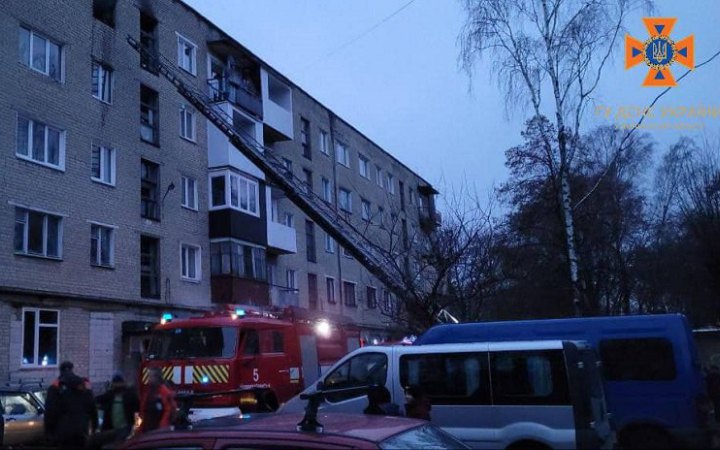 ​Двоє людей постраждали від вибуху газових балонів у квартирі на Волині