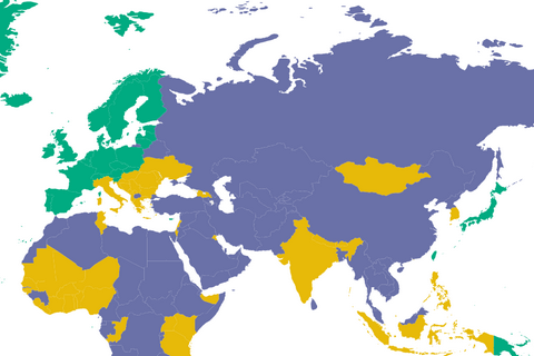 Украина улучшила позиции в рейтинге свободы слова