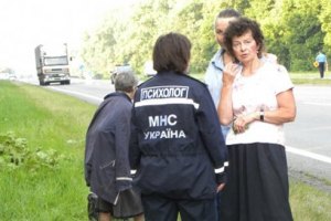 Милиция завела уголовное дело из-за аварии под Черниговом