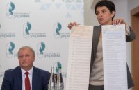 ЦИК показала бюллетени для голосования на парламентских выборах
