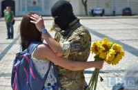 Батальон "Азов" отправил в зону АТО новобранцев