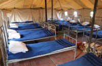 ГосЧС показала быт спасателей на тушении пожаров в Чернобыльской зоне