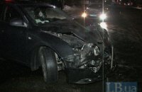 В Киеве пьяный водитель, двигаясь по "встречке", устроил ДТП с тремя пострадавшими