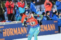 Сборная Украины стала третьей в эстафете на этапе Кубка мира по биатлону