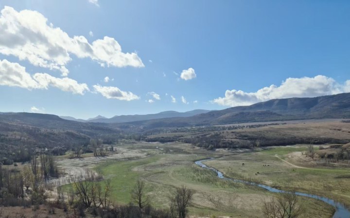 В Криму висохла південна частина Білогірського водосховища, – ЗМІ