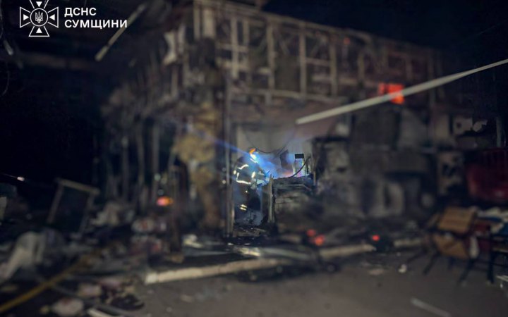 Росіяни обстріляли Суми безпілотниками, є постраждалі