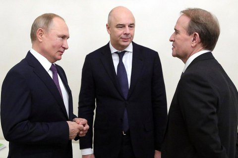 Медведчук приехал к Путину с идеей переговоров в "нормандском формате" на уровне парламентов