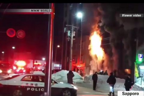 В Японии 11 человек погибли при пожаре в доме престарелых