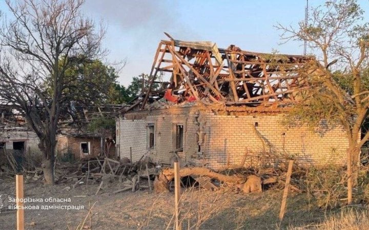 Четверо мешканців Запорізької області поранені російськими атаками