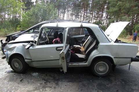10 пассажиров ВАЗ-2101 госпитализированы из-за ДТП возле Северодонецка
