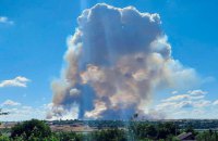 Біля окупованого Херсона лунають вибухи