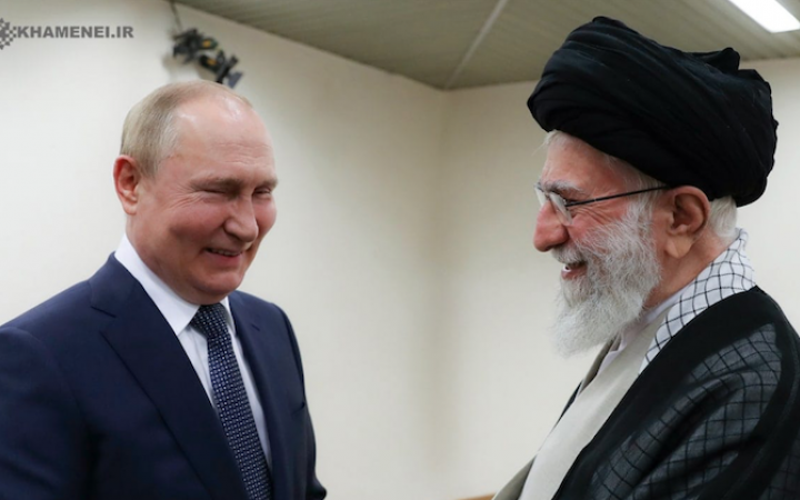 Верховний лідер Ірану на зустрічі з Путіним заявив, що якби Росія не почала війну, то це зробила б Україна