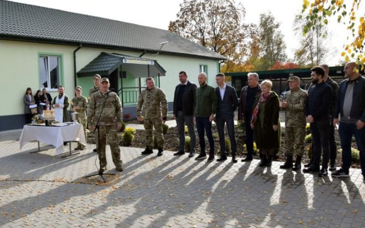 На Волині відкрили оновлений прикордонний підрозділ
