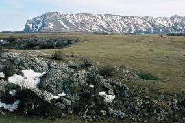 В Крыму выпал снег