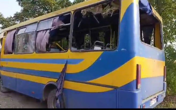 Росія атакувала маршрутний автобус на Миколаївщині
