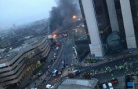 В центре Лондона разбился вертолет: есть жертвы
