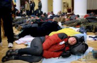 Глава Общественного совета КГГА просит Попова содействовать участникам Майдана в здании мэрии 