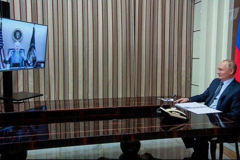 Разговор Байдена и Путина длился менее часа, - Reuters 