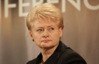 Грибаускайте: со стороны Москвы существует не только военная угроза