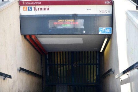 В Риме проходит забастовка транспортников