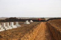 На полигоне "Широкий Лан" начали строить бригадный лагерь