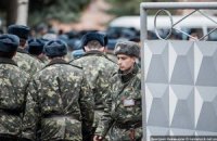 Украинские солдаты отбили попытку нападения на военчасть