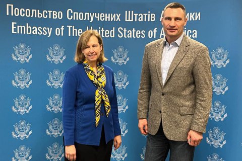 Кличко зустрівся з тимчасовою повіреною в справах США в Україні 