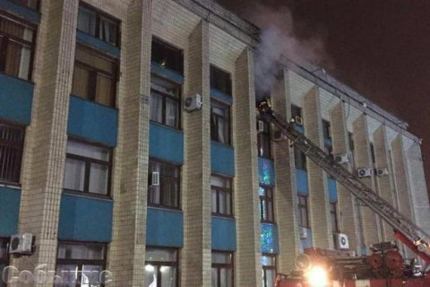 В Каменском запретили продажу и использование пиротехники после пожара в исполкоме