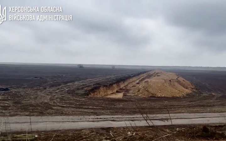 На Херсонщині зводять другу лінію оборони