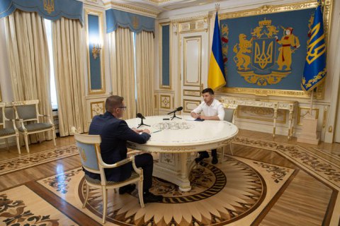 ​Зеленский заявил, что уволит Баканова, если узнает, что тот консультируется с Матиосом