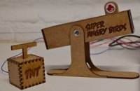 Появился специальный джойстик для игры Angry Birds