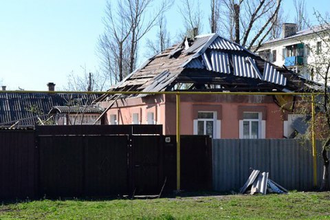 При обстреле Попасной ранен гражданский