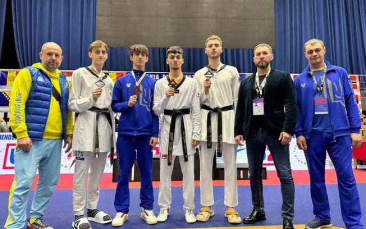 Українці вибороли 6 медалей на чемпіонаті Європи з тхеквондо серед молоді