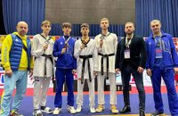 Українці вибороли 6 медалей на чемпіонаті Європи з тхеквондо серед молоді