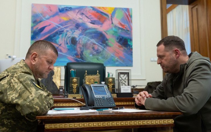 Залужний і Єрмак провели розмову з генералом Міллі та Салліваном