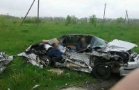 У Харківській області зіткнулися легковий і вантажний автомобілі, четверо загиблих