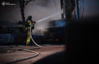 Росія атакувала дронами територію гаражного кооперативу на околиці Чернігова