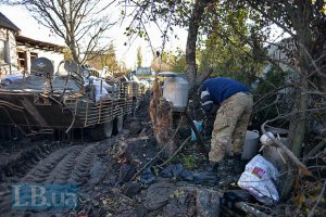 В Песках снаряд попал в медчасть, погиб военный, - "Свобода"