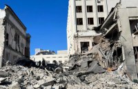 У Харкові окупанти зруйнували будівлю Академії держуправління