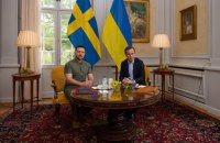 Зеленський сьогодні має відвідати Швецію для переговорів щодо оборони