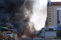 У тимчасово окупованому Донецьку горять об'єкти залізничної інфраструктури