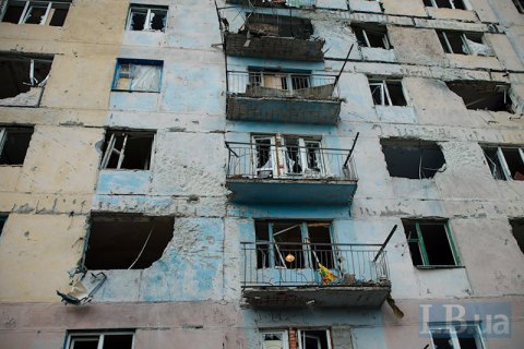 У результаті обстрілу КПВВ "Гнутове" постраждали цивільні будівлі