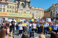 В Праге организовали акцию в поддержку защитников Мариуполя, - Перебийнис