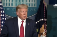 Трамп прервал брифинг из-за стрельбы у Белого дома