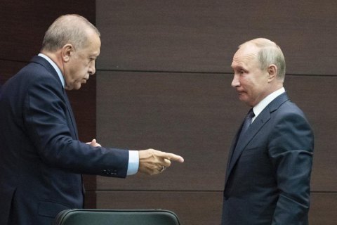 Эрдоган и Путин в телефонном разговоре обсудили Украину 