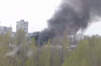 В Одесі спалахнула пожежа на ринку "Північний" (оновлено)
