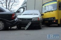 В Киеве машрутка задавила человека