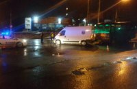 В Хмельницком столкнулись "карета" скорой помощи и автобус с пассажирами