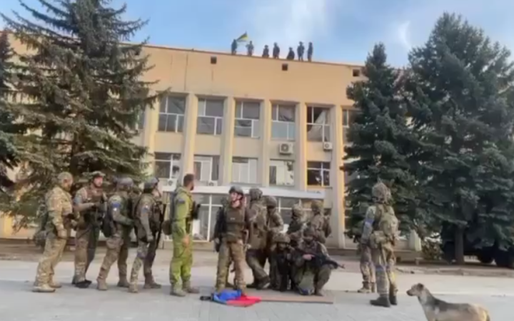 81-ша аеромобільна десантна бригада повідомила про взяття Лиману